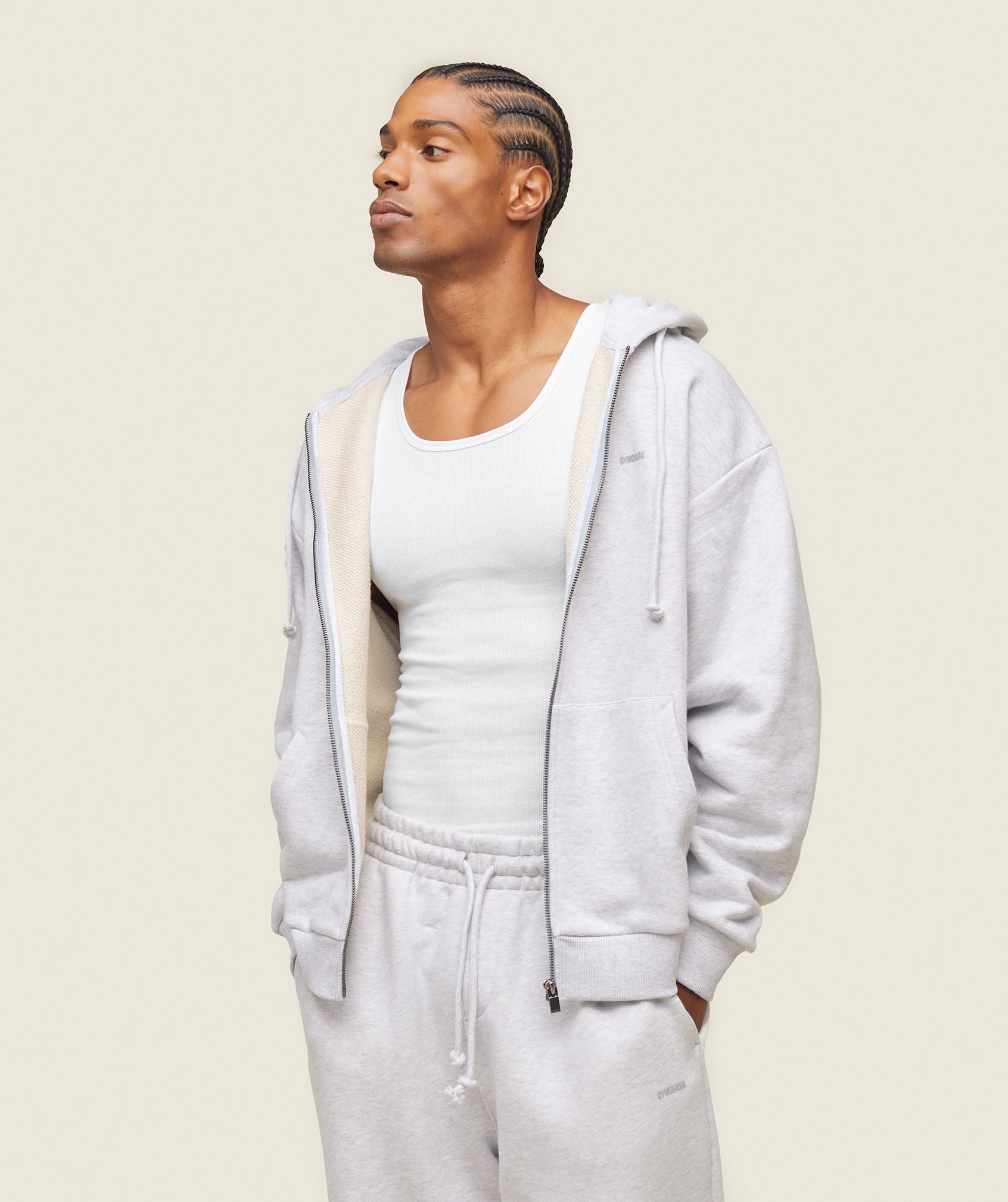 everywear Relaxed Zip Hoodie